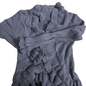 Ruffle Sleev And Stylish Sweater