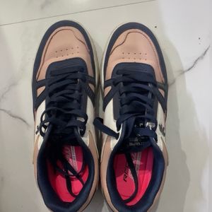 Red Tape Women Pink & Navy Sneakers