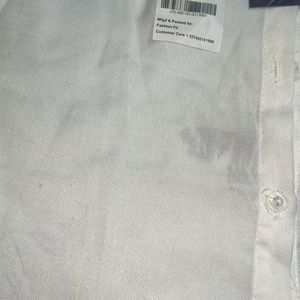 White Korean Shirt - 34/36