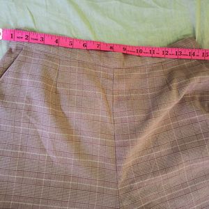 Pink Check Formal Pant