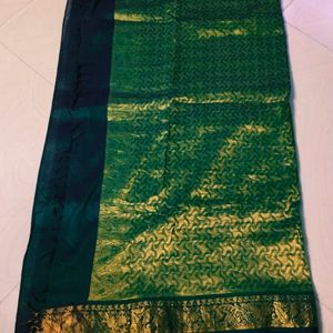 Cotton Silk Pure Gadwal Saree