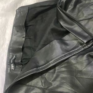 Zara Leather Pants - Premium Quality