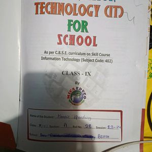 Class 9 iT Book