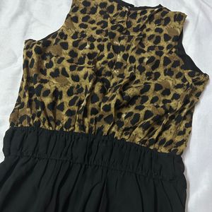 leopard print jumpsuit