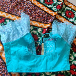 Blouse Light Blue Shade