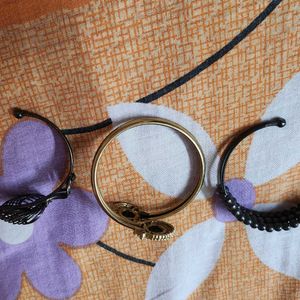 Combo Of Stylish Bangles/Bracelets - (3 Piece)