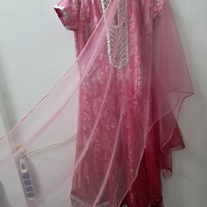 Anarkali With Dupatta