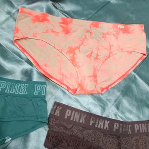 Combo Of Three  Branded Victoria's Secret Penty