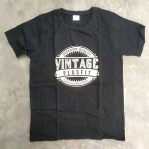 Brand New Black Printed T-shirt