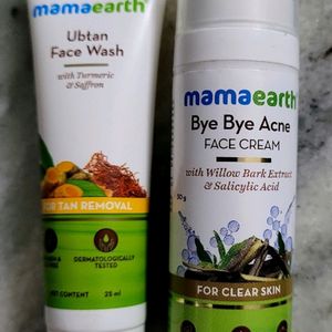 Combo Of Mamaearth Serum And Facewash