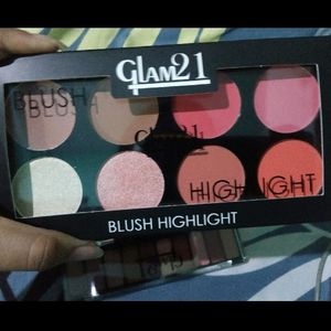 🎆 Sale🎆 Glam21 Eyeshade Pallet, Blush And Lipstick