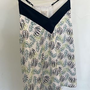 Leafy Print Branded Camisole