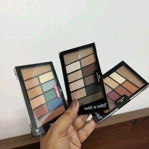 Wet n Wild Color Icon Eyeshadow 10 Pan Palette x3