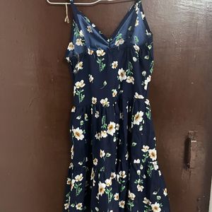 Myntra Navy Blue Dress