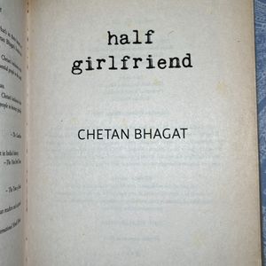 Chetan Bhagat Half Girlfriend