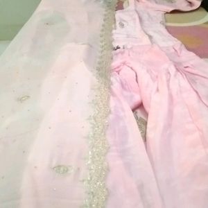 Baby Pink Punjabi Suit