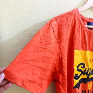 Orange Oversized T-shirt