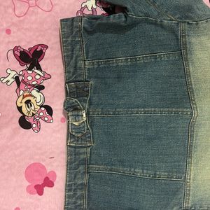 Imported Denim Crop Jacket Buy Jeans House