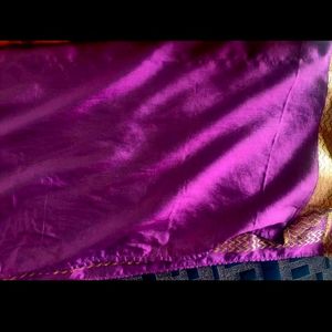 Violet Saree