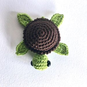 Crochet 🧶 Turtle 🐢 Keychain 😄