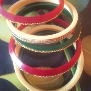 Plastic Material Bangles