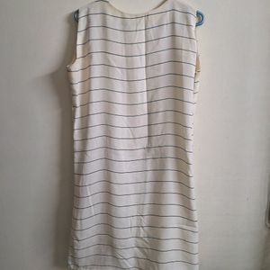 OFF WHITE SHIFT DRESS (without belt)