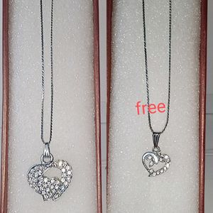 🎀Cute Silver Korean Pendant🌼