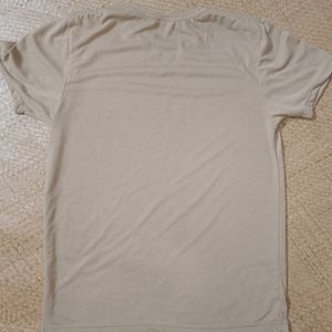 Unisex Beige T-shirt