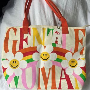 Gentle Woman Large Tote Bag