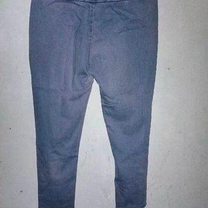 NAVY BLUE DENIM JOGGERS!