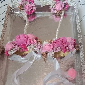 Beautiful Flower Jewellery Set