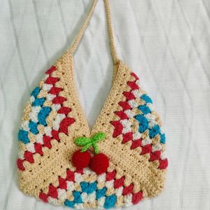 Crocheted Handbag