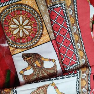 Floral Print Jaipuri Bedsheets