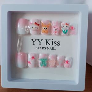 Sanrio. Artificial Nails Ech Box 100/- 🆕