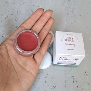 Just Herbs Lip And Cheek Tint Brick Red