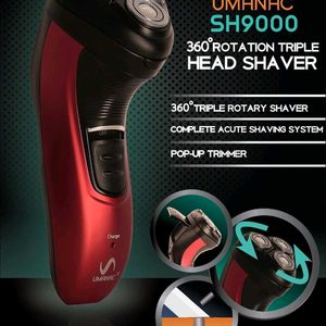 360° Rotation Triple-Head Shaver