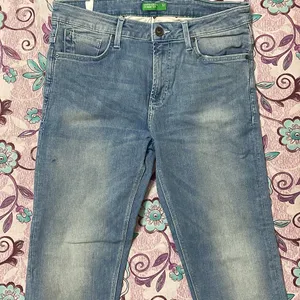 Benetton Blue Jeans