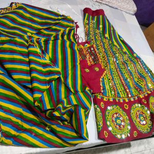 Beautiful Multi Colored Garba Dress