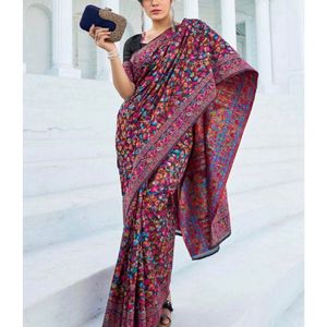 Kanjivaram Silk Blend Saree