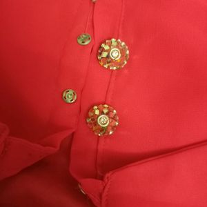 Red Hot Kurti