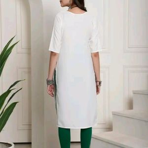 Beutiful White Kurti