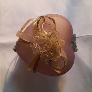 Kawaii Purple Heart Shaped Jewellery Box