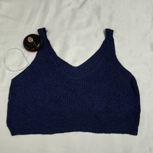 Korean crop Sweater Top