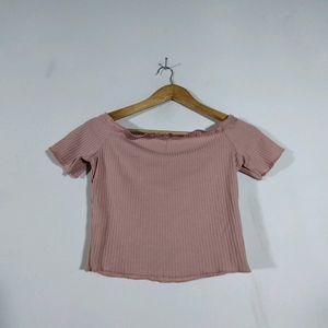 Peach Crop Tops (Women's)