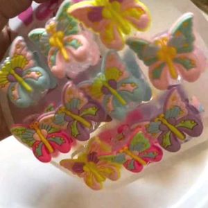 Butterfly Hair Clips - 10