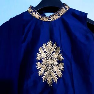 Royal Blue Ethnic Gown