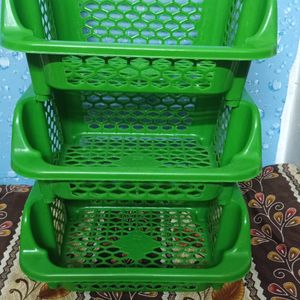 Plastic Storage Box(3 Tier Rack)