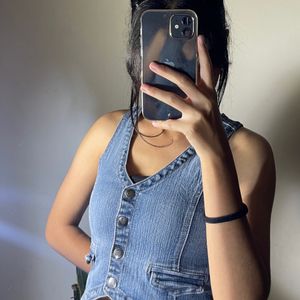 Zara Denim Vest