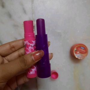 Combo Of Lip Balm And Tint Get Free Gift Also