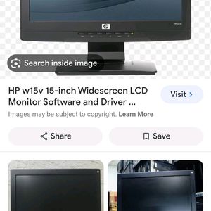 HP Lcd Monitor 15inch